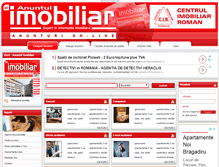 Tablet Screenshot of anuntul-imobiliar.ro